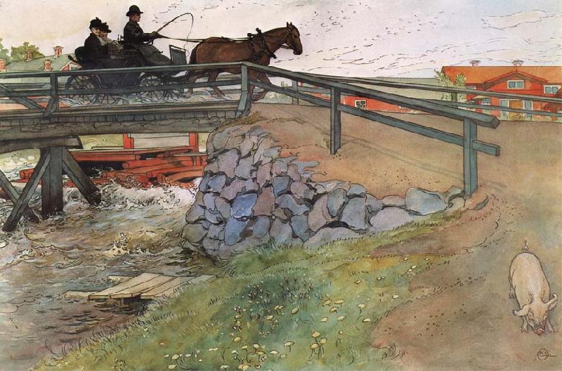 Carl Larsson The Bridge